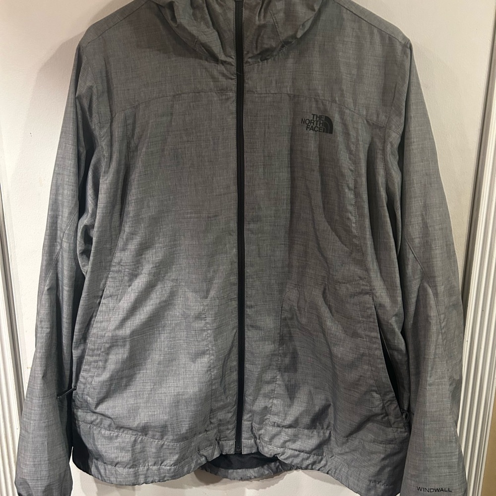 The North Face Women’s Charcoal Windbreaker